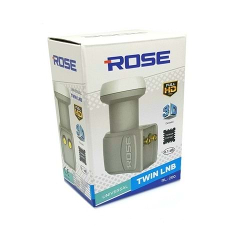 ROSE TWİN (İKİLİ) FULL HD 3D LNB DG-210