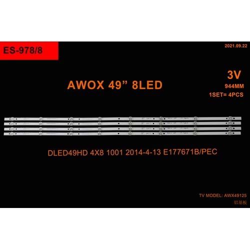 BM-126 (4X8LED) AWOX 49