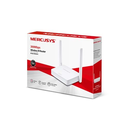 TPLİNK ROUTER MERCUSYS NW301R 2X5DBI 300MBPS WİFİ N ROUTER