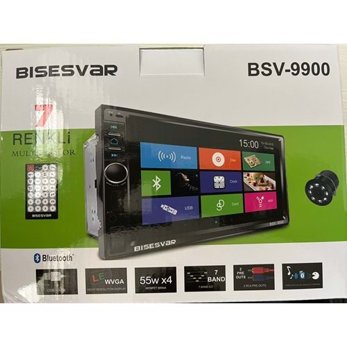 BİSESVAR BSV-9900 DOUBLE TEYP