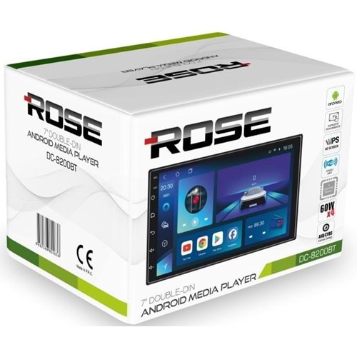 ROSE DC-8200BT DOUBLE TEYP