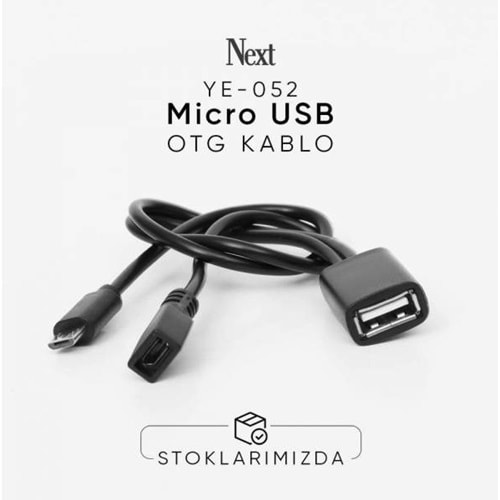 NEXT MİCRO USB OTG KABLOSU YE-052